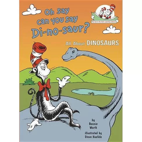 Oh Say can you say di-no-saur book cover