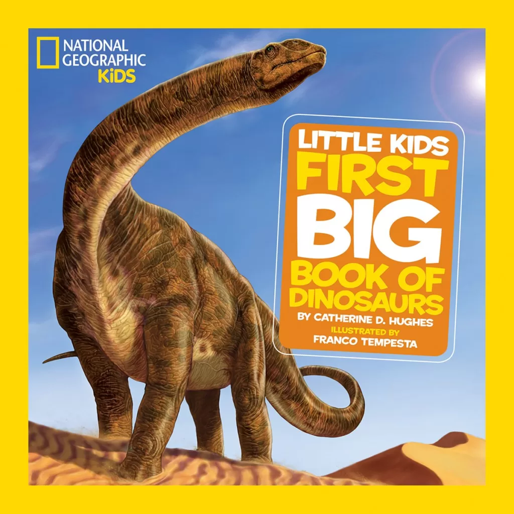 "Little Kids First Big Book of Dinosaurs" book cover
