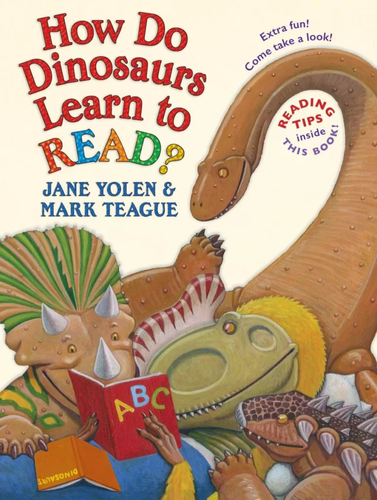 How do dinosaurs learn to read? bookcover