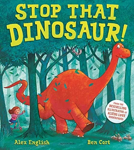 Stop that Dinosaur! Book Cover 