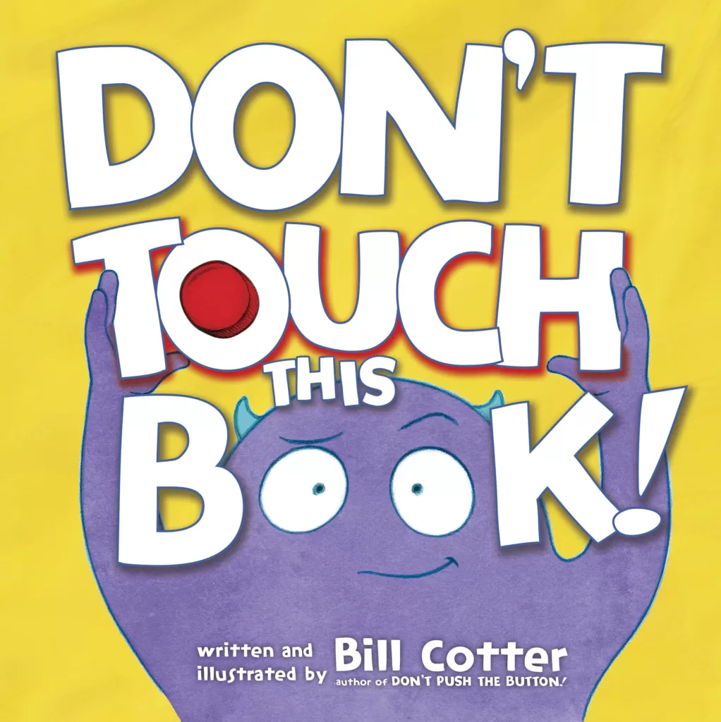 Don't Touch This Book book cover