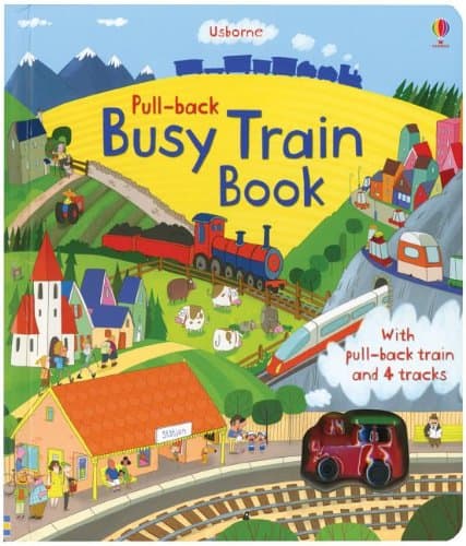 Busy Train Book book cover