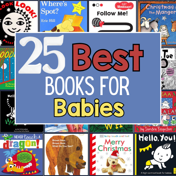 collage of best books for babies 