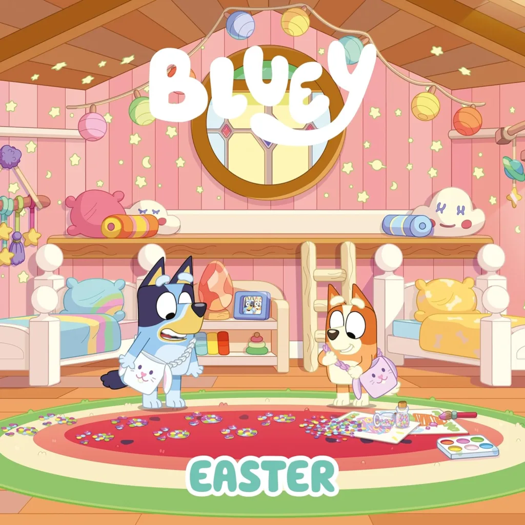 Bluey Easter book cover